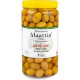 Menemenci Alaattin Domat Çizik Yeşil Zeytin 1 kg