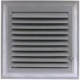 Menfez Banyo Wc Tuvalet Depo Havalandirma Plastik Panjur Gri 27X32 Cm
