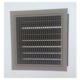 Menfezsan 25 x 25 Çift Sıra Kanatlı Zıt Damperli Menfez