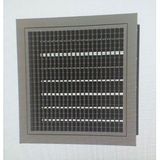 Menfezsan 35 x 35 Çift Sıra Kanatlı Zıt Damperli Menfez