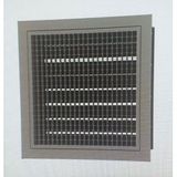Menfezsan 40 x 40 Çift Sıra Kanatlı Zıt Damperli Menfez