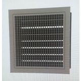 Menfezsan 45 x 45 Çift Sıra Kanatlı Zıt Damperli Menfez