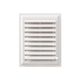 MENFEZSAN 50 X 40 Plastik Banyo Wc Havalandırma Menfezi Yüzeysel Hareketli Panjur