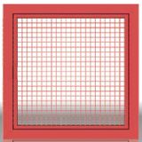 Menfezsan 60 x 60 Alüminyum Kare Petek Menfez