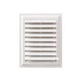Menfezsan Yüzeysel Hareketli 50 X 40 cm Plastik Banyo Wc Havalandırma Menfezi