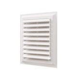 Menfezsan Yüzeysel Hareketli Panjur 37 X 37 cm Menfez Plastik Banyo Wc Havalandırma Menfezi