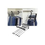 Menfry Pantolon Askılık 5 Li Hareketli Askı Metalik 34 X 25