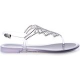Menghi Kadın Swarovskı Tas Sandalet Sandalet 774 713 Byn Sndlt Y20 - Siyah