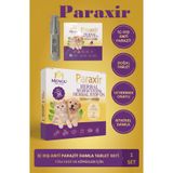 mengu petcare Paraxir Kedi İç Dış Bitkisel Parazit İç Dış Damlası Köpek İç Dış Anti Parazit Bit Pire Kene Damla Seti