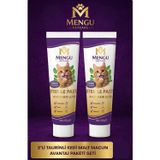 mengu petcare Tüy Dökülme Engelleyici, Tüy Yumağı ve Kusma Önleyici Multivitamin Kedi Malt Macun 100 gr - 2 li SET