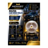 Menhec Otomotiv Mazda 3 5 6 CX-7 CX-9 RX-8 Cam Kriko Motor Dişlisi Ön Arka Uyumlu Tamir Parçası
