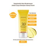 Menokin Aydınlatıcı, Jelden Suya Dönüşen Güneş Kremi 30 Seconds Glow & Clear Gel Sunscreen (Bright)
