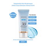 Menokin Nemlendirici Jelden Suya Dönüşen Güneş Kremi 30 Seconds Glow & Clear Gel Sunscreen (Moist)