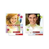 Menschen A1.1 + A1.2 Kursbuch, Arbeitsbuch + Dvd-Rom + Ar Teknolojisi ile Kolay Öğrenme