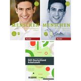Menschen A1.2 : Kursbuch + Arbeitsbuch Mit Online Ar + Audio-Cd + Das Deutschland Arbeitsheft