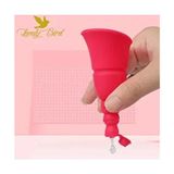 Menstural Cup Fda Lovely Bird Kadın Anatomisine Uygun FDA Onaylı Medikal Silikondan Yapılmış Menstural Cup 12 Saat Kesintisiz Koruma