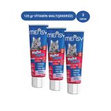 Mensy Kedi Malt Macunu 125 Gr BitkiselTüy Yumağı Önleyici Taurin Biotin Prebiyotik 3 Adet