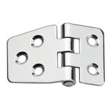 Menteşe, Ters, Inox 316, L59,5mm, W40mm, Kalın. 2mm