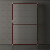 Menteşeli Kapı Sineklik Sistemi | Palace Aluminium - Maun - 90 x 210