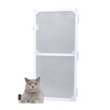 Menteşeli Yırtılmaz Kapı Kedi Sinekliği Pet Tül Beyaz 90x210 Cm. Özel Ölçü Verebilirsiniz. En 90'a Kadar Boy 210'a Kadar