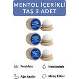 Mentol Içerikli Taş | Masaj Taşı | Migren Taşı | Mentol Taşı | Ferahlama Taşı - 0.22x13