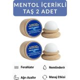 Mentol Içerikli Taş | Masaj Taşı | Migren Taşı | Mentol Taşı | Ferahlama Taşı - Standart