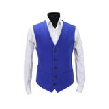 MENTOR REGALO Erkek Yelek V Yaka Parlament Kaşe 50411