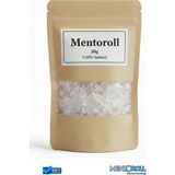 Mentoroll Saf Kristal Mentol - Crystal Menthol 30 Gr Doğal Nane Özlü Buhar Banyosu ve Sauna İçin Güçlü Ferahlık