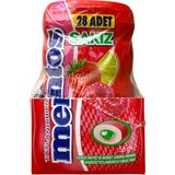 Mentos Kırmızı Meyve Misket Limonlu Draje Sakız 56 gr * 6 Adet