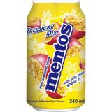 Mentos Non-Sparkling Drink Tropical Mix 340ML - 340 ml