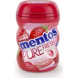 Mentos Pure Fresh Çilek Aromalı Draje Sakız 4 x 60 gr - 240 gr