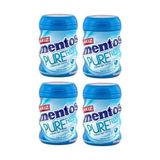 Mentos Pure Fresh Nane Aromalı Şekersiz Sakız 4 x 60 gr - 240 gr