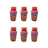 MENTOS Sours Çilek Aromalı C Vitaminli Tablet Şekerleme 49 g x 6