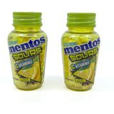 Mentos Sours Şekersiz Tatlandırıcılı C Vitaminli Limon Aromalı Tablet Şekerleme 49GR x 2 Adet - 49 gr