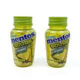 Mentos Sours Şekersiz Tatlandırıcılı C Vitaminli Limon Aromalı Tablet Şekerleme 49gr X 2 Adet
