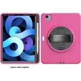 Mentra Online Apple iPad 2022 10.9 (10.nesil) Kılıf Hand Strap Tablet Kılıfı - Pembe