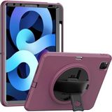 Mentra Online Apple iPad Pro 11 (2018) Kılıf Hand Strap Tablet Kılıfı - Mürdüm