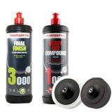Menzerna 1 Adet Polisaj Süngeri 1000 ml 1000 Pasta 3000 Hare Cila Set