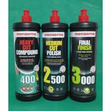 Menzerna 400 2500 3000 Pasta Hare Giderici Seti 1 lt