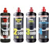 Menzerna 400 2500 3000 Sealingwax Pasta Hare ve Boya Koruma Seti 1 Lt