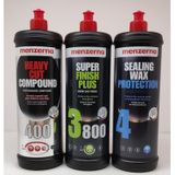 Menzerna 400 3800 Sealingwax Pasta Hare ve Boya Koruma Seti 1 LT