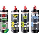 Menzerna 400 GREEN-2500-3800-POWER Lock 4 Lü Set 1lt - 1 kg