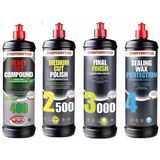 Menzerna Yeşil 400 2500 3000 Sealingwax Pasta Hare ve Boya Koruma Seti 1 Lt