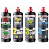 Menzerna Yeşil 400 2500 3800 Sealingwax Pasta Hare ve Boya Koruma Seti 1 Lt