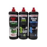 Menzerna Yeşil 400- 3000 Sealingwax Pasta Hare Boya Koruma Set 1 Lt