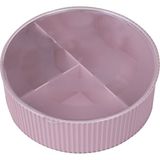 Menzir Kat Kat Dikiş ve Takı Kutusu 3 Bölmeli Organizer Pembe
