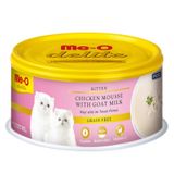 Meo Delite Tahılsız Keçi Sütlü ve Tavuklu Yavru Konserve 80 GR Kedi Maması