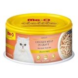 Meo Delite Tahılsız Soslu Tavuk Etli Yetişkin Konserve Kedi Maması 80 gr - 1 kg