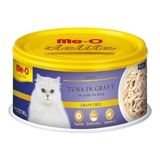 Meo Delite Tahılsız Soslu Ton Balıklı Yetişkin Konserve Kedi Maması 80 gr - 1 kg