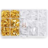 Meon Robotik Otomasyon Kablo Terminali 6.3 mm 4.8 mm 2.8 mm 270 Parça Kutulu Set